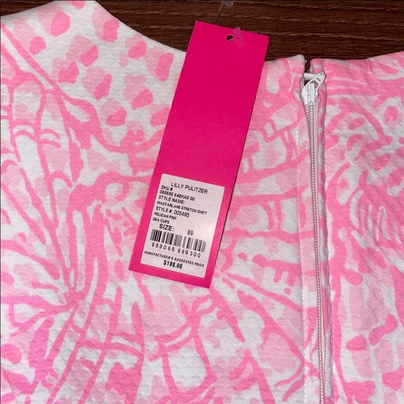 Lilly Pulitzer Macfarlane Stretch Shift Dress - Picture 8 of 10